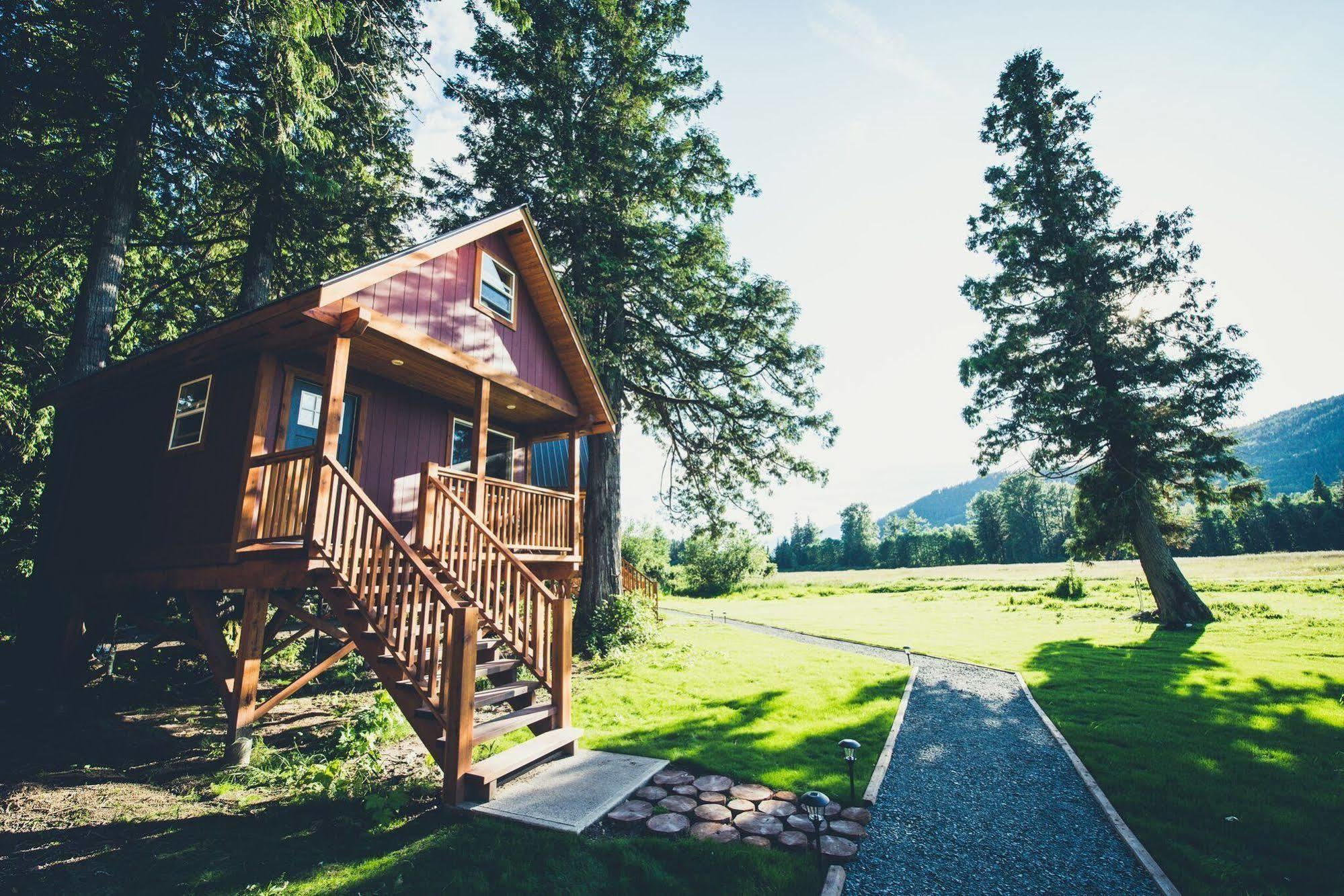 تيراس Hidden Acres Farm And Treehouse Resort المظهر الخارجي الصورة